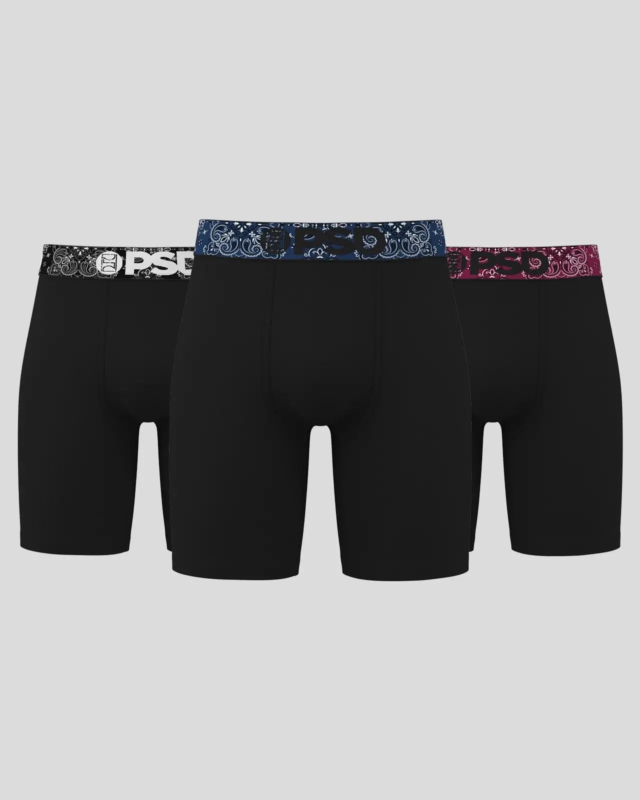 Solids 3 Pack - Dark Paisley