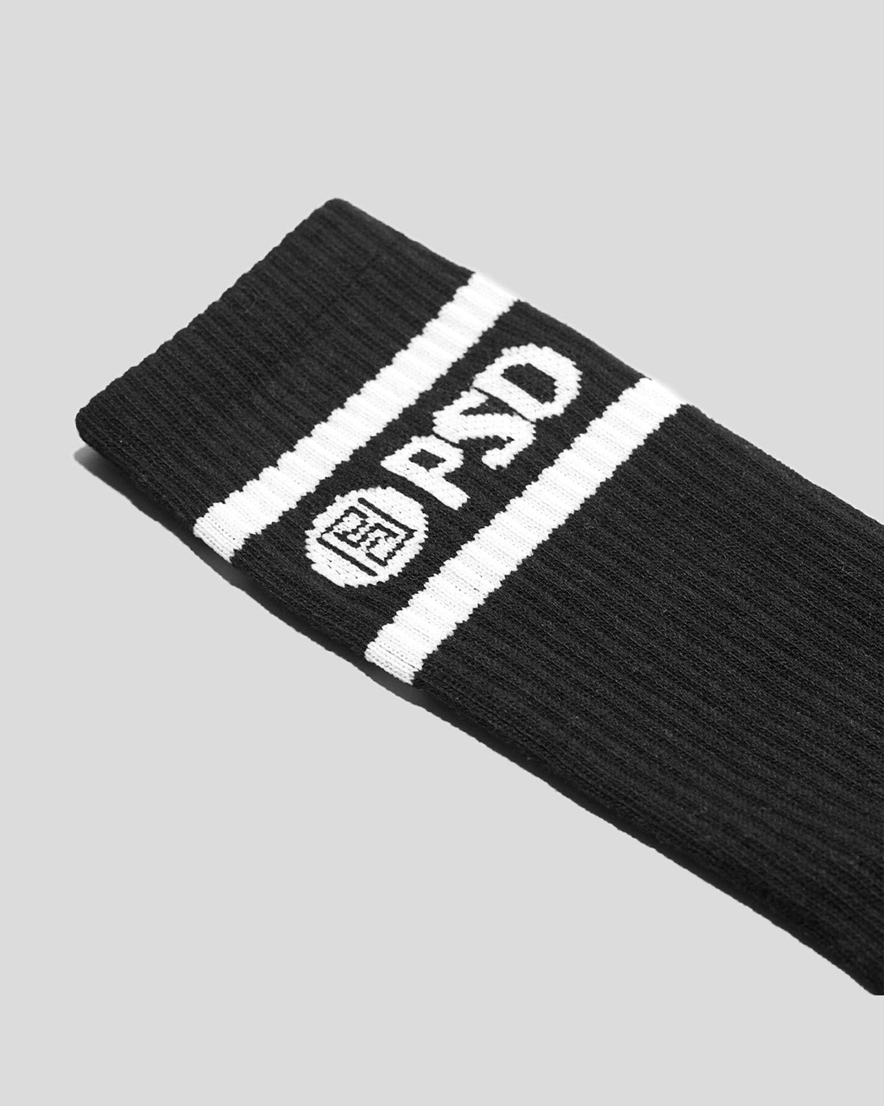 3 Pack - Logo Stripe Crew - Black - Image 5